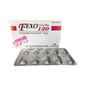 Fexofenadin 120mg VPC (10 viên/hộp)