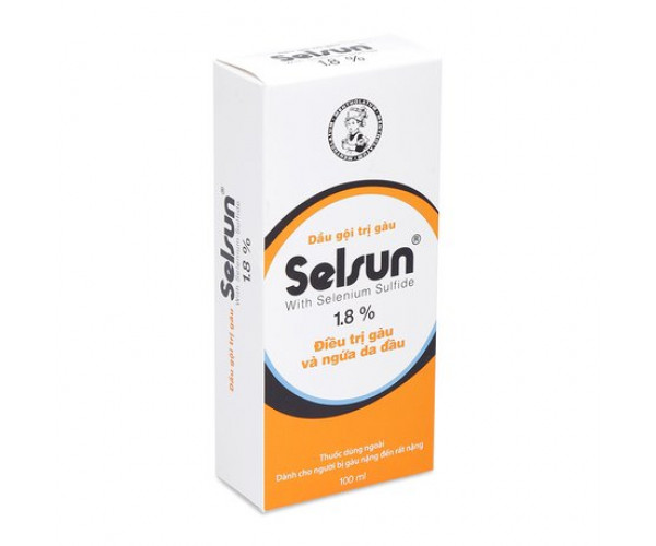 Dầu gội trị gàu và ngứa Selsun 1.8% (100ml)