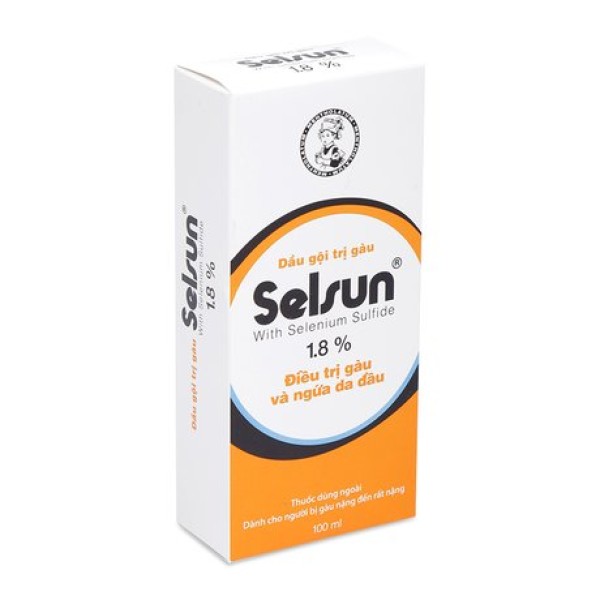 Dầu gội trị gàu và ngứa Selsun 1.8% (100ml)