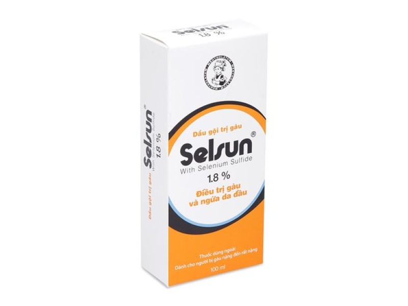 Dầu gội trị gàu và ngứa Selsun 1.8% (100ml)