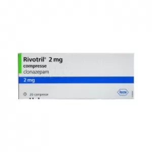 Rivotril 2mg (2 vỉ x 10 viên/hộp)