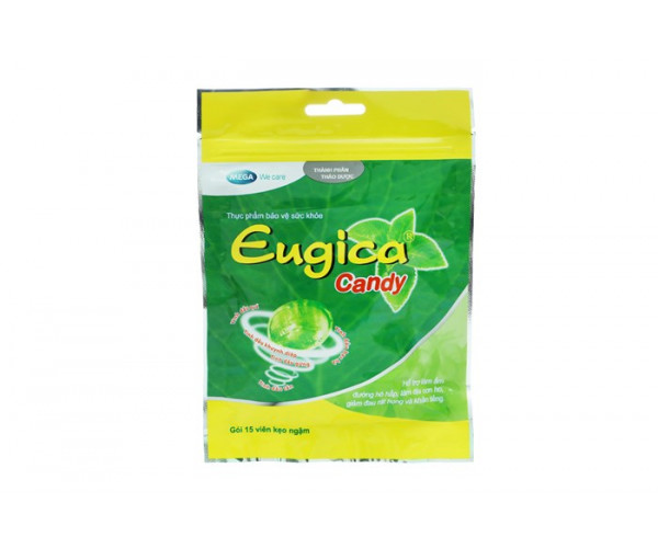 Kẹo ngậm thảo dược Eugica Candy (15 viên/gói)