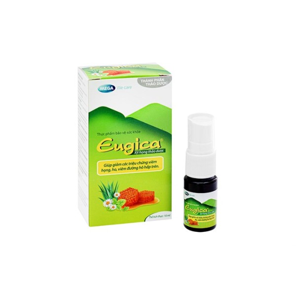 Xịt họng thảo dược Eugica mouth spray (10ml)