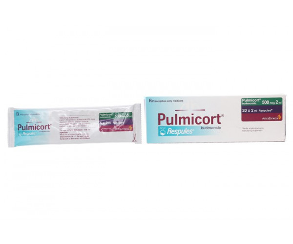 Thuốc khí dung trị hen Pulmicort Respules 500mcg/2ml (4 gói x 5 ống/hộp)