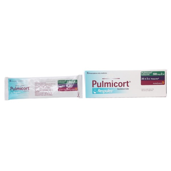 Thuốc khí dung trị hen Pulmicort Respules 500mcg/2ml (4 gói x 5 ống/hộp)
