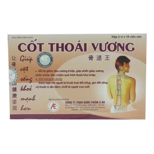 Cốt Thoái Vương (3 vỉ x 10 viên/hộp)