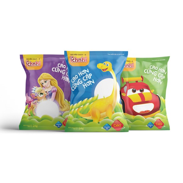 Kẹo dẻo Calci-D Ích Nhi (24g)