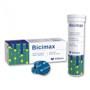 Viên sủi bổ sung vitamin, khoáng chất Bicimax (10 viên/tube)