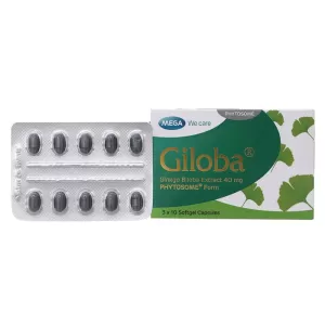 Giloba 40mg (3 vỉ x 10 viên/hộp)