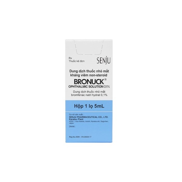Thuốc nhỏ mắt Bronuck 0.1% (5ml)