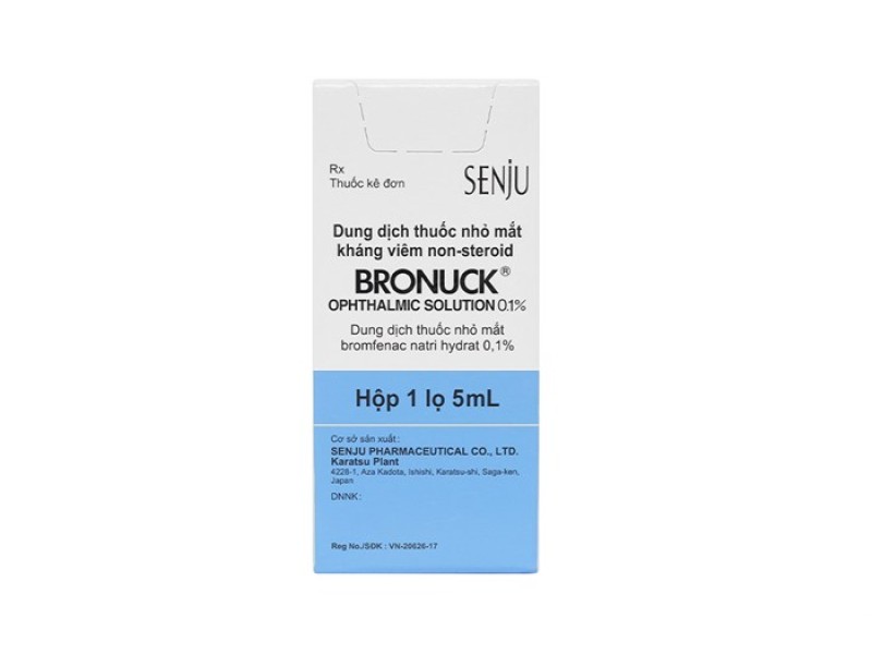 Thuốc nhỏ mắt Bronuck 0.1% (5ml)