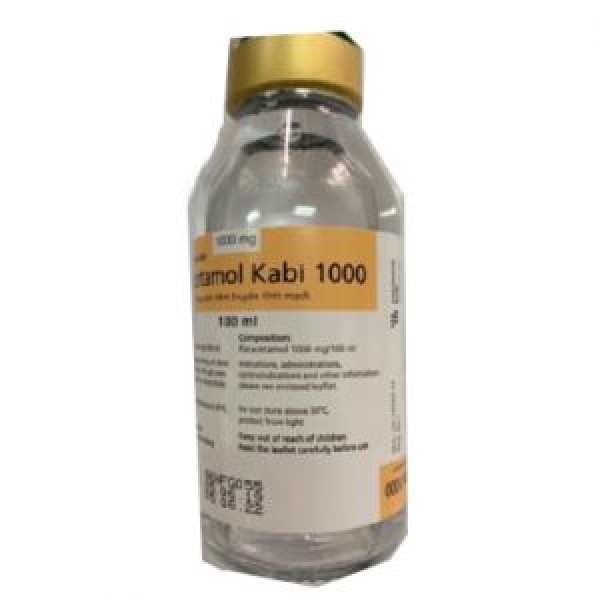 Dung dịch tiêm truyền Paracetamol Kabi 1000 (100ml)