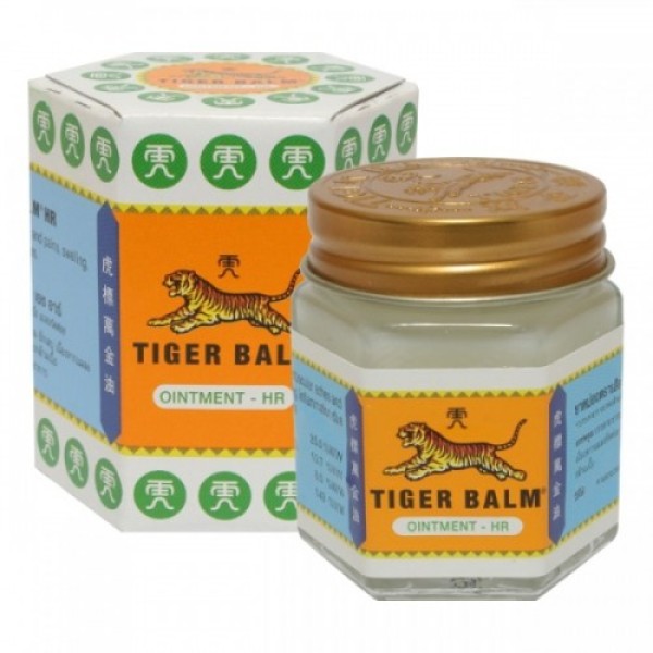 Dầu cù là trị các chứng đau đầu, ngạt mũi, côn trùng cắn Tiger Balm White (30g)