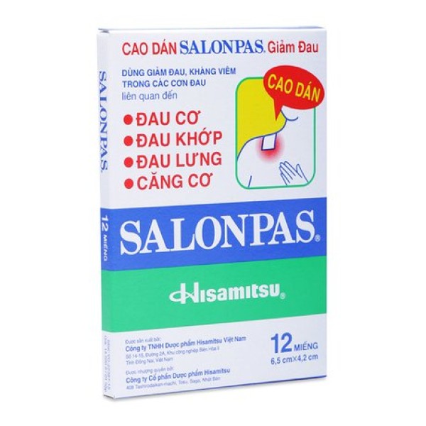 Salonpas (12 miếng/hộp)