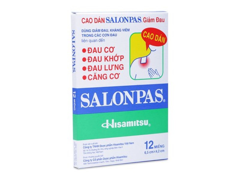 Salonpas (12 miếng/hộp)