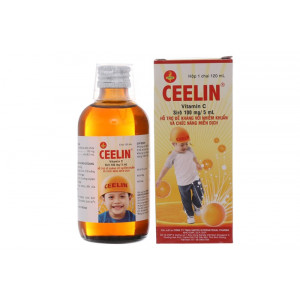Siro bổ sung Vitamin C cho trẻ em Ceelin (120ml)
