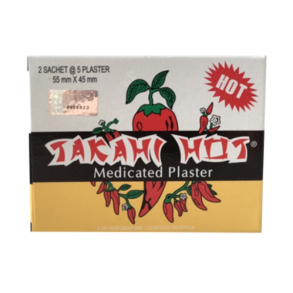 Trái ớt Takahi Hot (2 gói x 5 miếng/hộp)