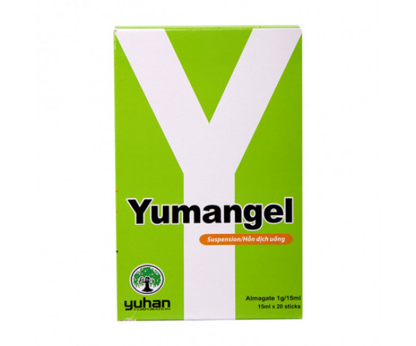 Thuốc trị loét dạ dày, tá tràng Yumangel (20 gói/hộp)