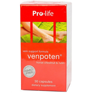 Viên uống hỗ trợ điều trị giãn tĩnh mạch chân Venpoten (30 viên/hộp)
