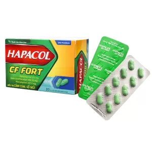 Hapacol CF Fort (10 vỉ x 10 viên/hộp)