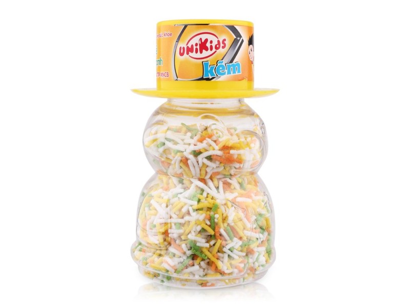 Cốm bổ sung vitamin cho bé Unikids Kẽm (50g)