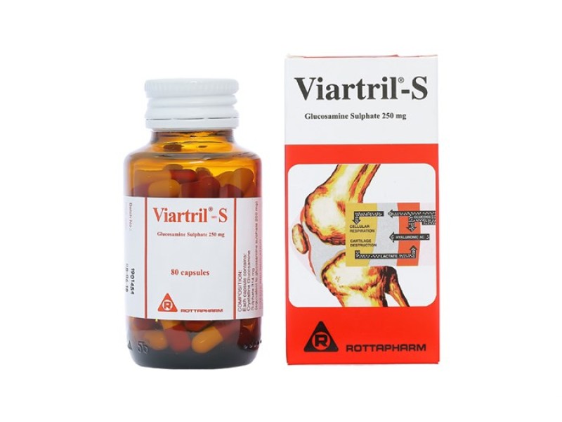 Thuốc Viartril - S 250mg (80 viên/hộp)