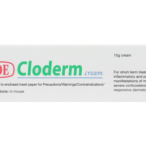 Kem bôi trị viêm da Cloderm cream (15g)