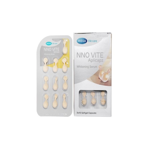 Serum dưỡng trắng da NNO Vite Aplicapz (3 vỉ x 10 viên/hộp)