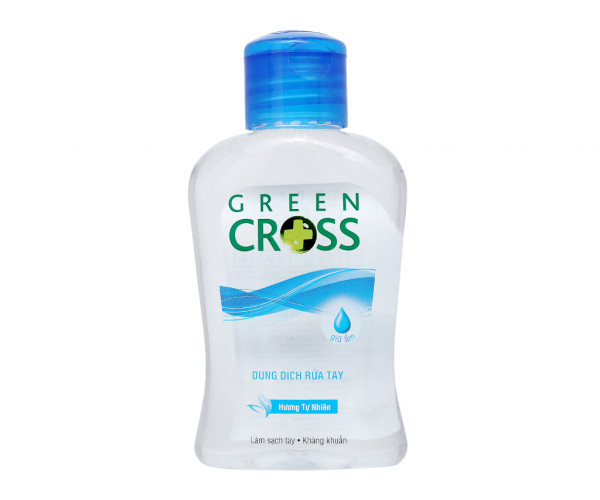 Dung dịch rửa tay khô Green Cross hương tự nhiên (100ml)