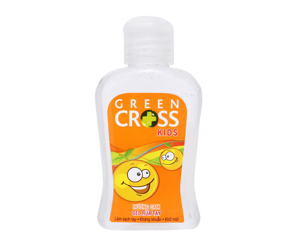 Gel rửa tay khô Green Cross hương cam (100ml)