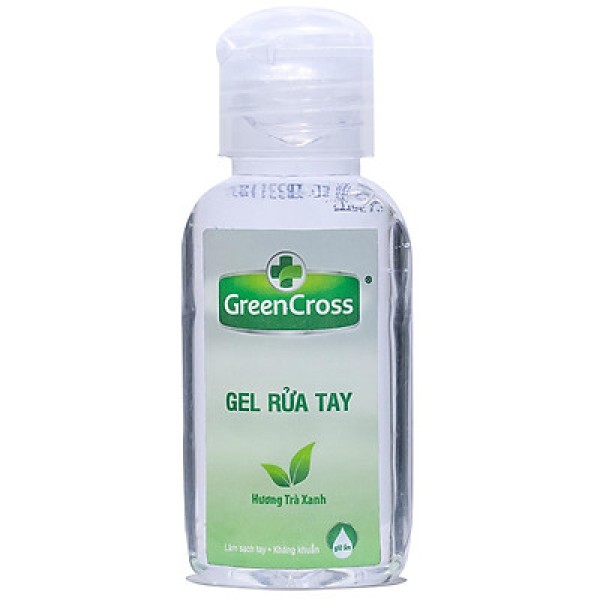 Gel Rửa Tay Khô Green Cross Hương Trà Xanh (60ml)