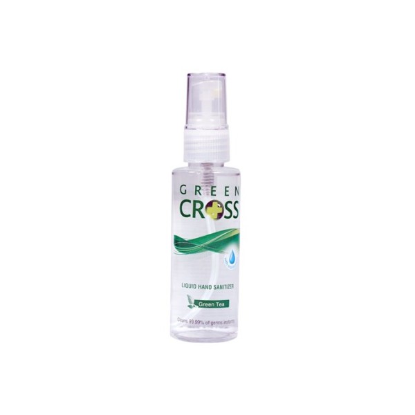 Xịt rửa tay khô Green Cross hương Trà xanh (70ml)