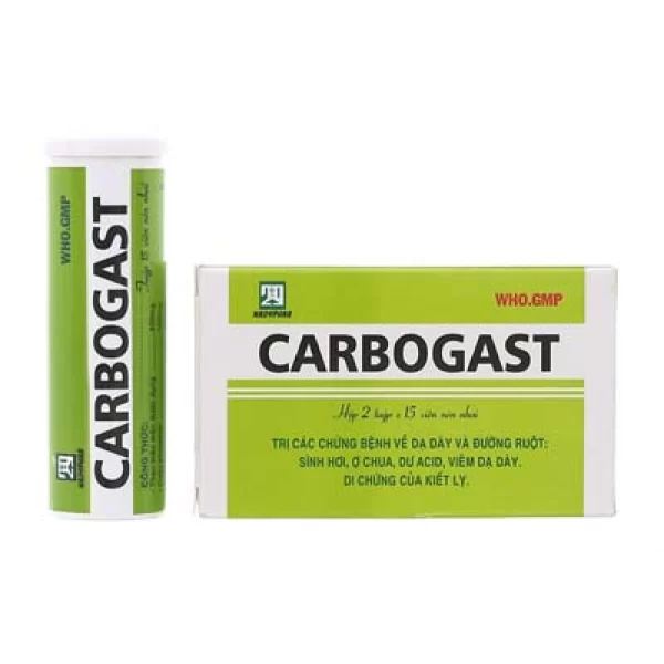 Carbogast (2 tube x 15 tablets/box)