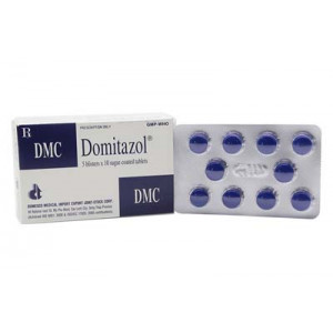 Thuốc hỗ trợ điều trị viêm đường tiết niệu Domitazol DMC (5 vỉ x 10 viên/hộp)