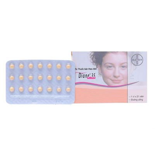 Thuốc tránh thai Diane 35 (21 viên/hộp)