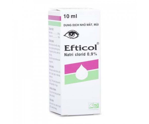 Thuốc nhỏ mắt - mũi Efticol (10ml)
