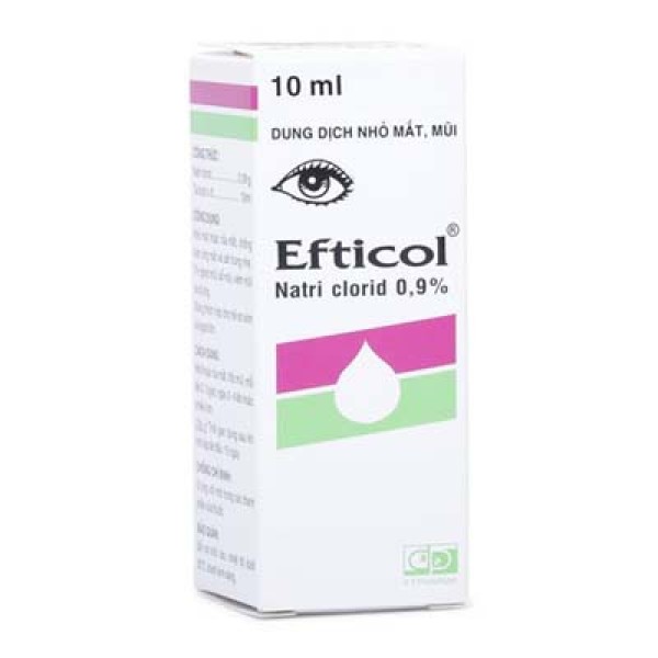 Thuốc nhỏ mắt, mũi Efticol (10ml)