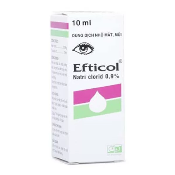 Thuốc nhỏ mắt, mũi Efticol (10ml)