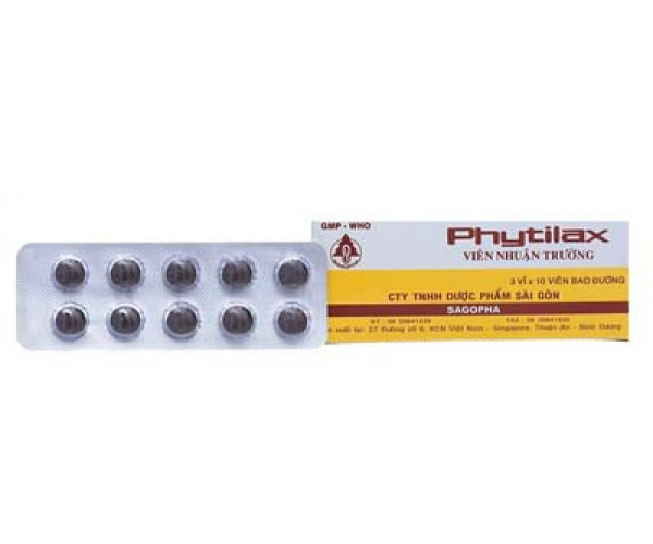 Thuốc điều trị táo bón Phytilax (3 vỉ x 10 viên/hộp)