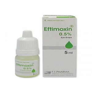 Thuốc nhỏ mắt điều trị viêm kết mạc Eftimoxin 0.5% (5ml)