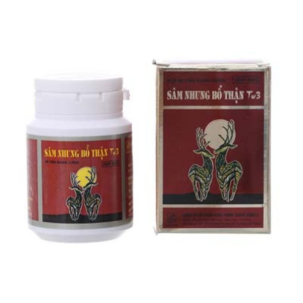 Viên uống bổ thận Sâm Nhung Bổ Thận TW3 