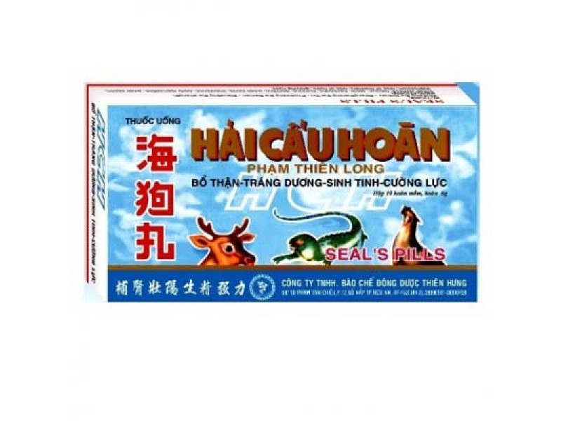 Thuốc bổ thận, tráng dương, tăng cường sinh lực Hải Cẩu Hoàn