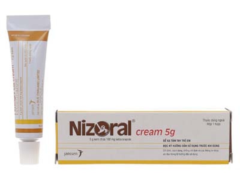 Kem điều trị nấm ngoài da Nizoral Cream (5g)