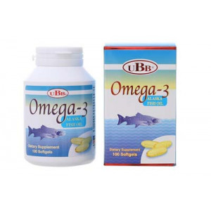 Viên uống bổ mắt Omega 3 UBB (100 viên/hộp)