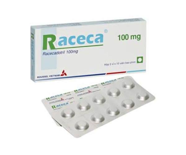 Thuốc trị tiêu chảy Raceca 100mg (2 vỉ x 10 viên/hộp)