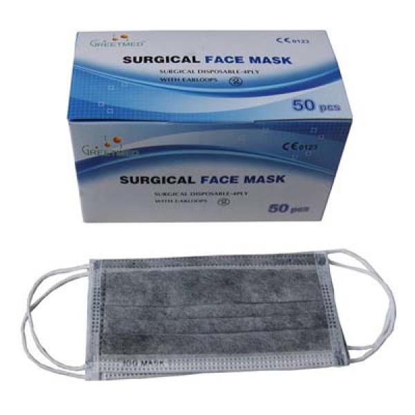 Khẩu trang y tế Nam Anh than hoạt tính (50 chiếc/hộp)
