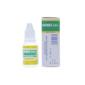 Thuốc nhỏ mũi giảm sung huyết Rhinex 0.05% (15ml)