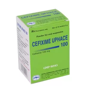 Cefixim Uphace 100mg (10 gói/hộp)