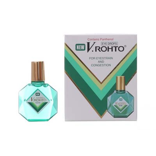 Thuốc nhỏ mắt điều trị mỏi mắt, đỏ mắt và giữ ẩm cho mắt V.Rohto New (13ml)
