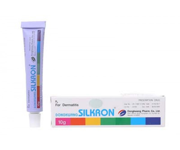 Kem bôi trị viêm da có corticoid Silkron (10g)